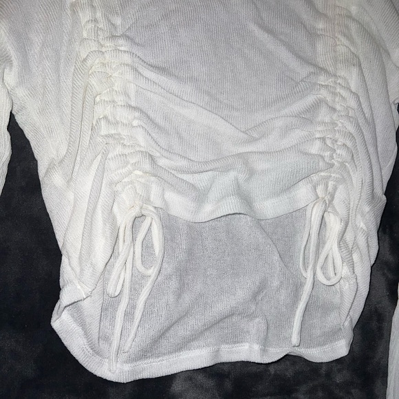 Princess Polly Zoey Sheer Top Size 2 - Picture 12 of 16